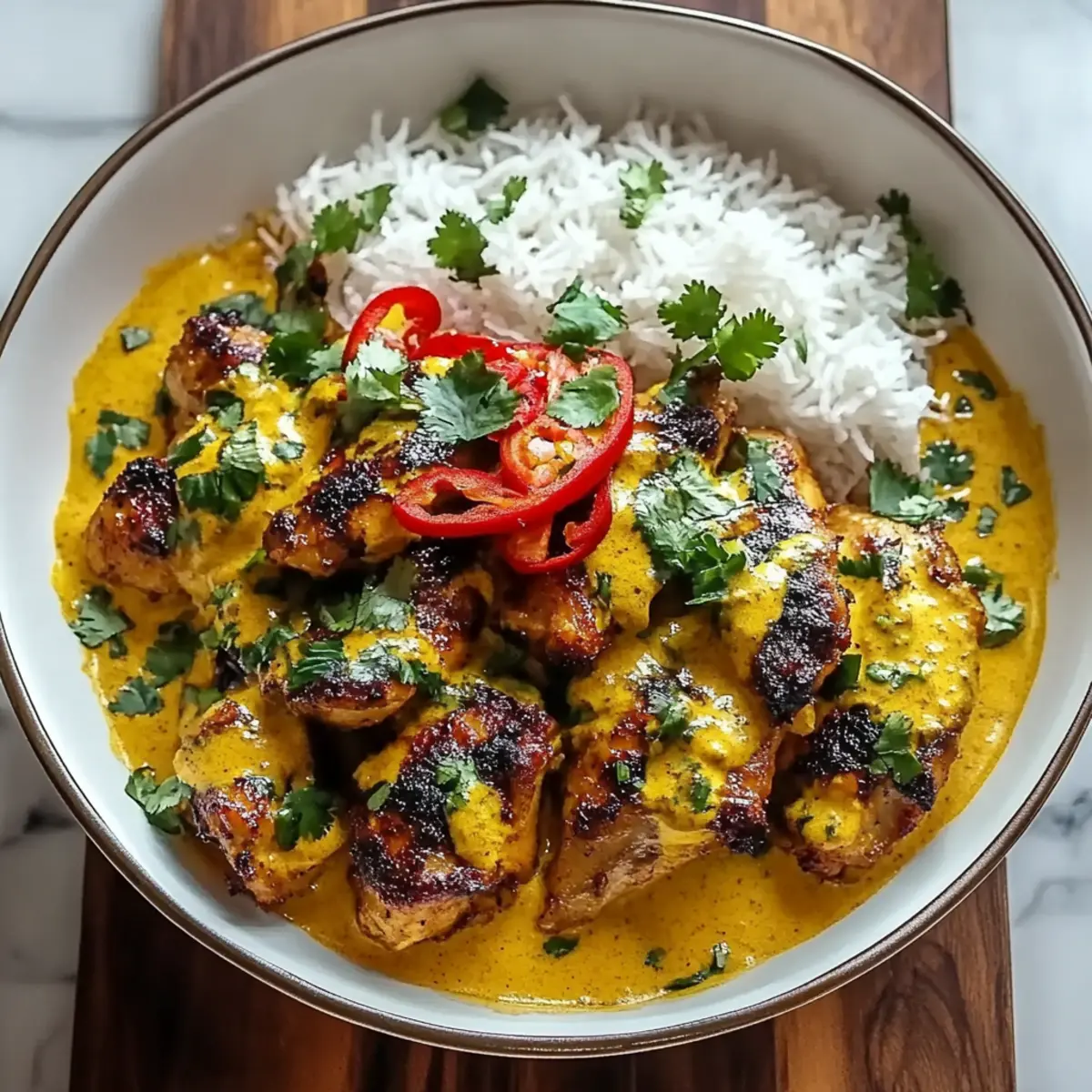 Savory Spicy Brazilian Coconut Chicken