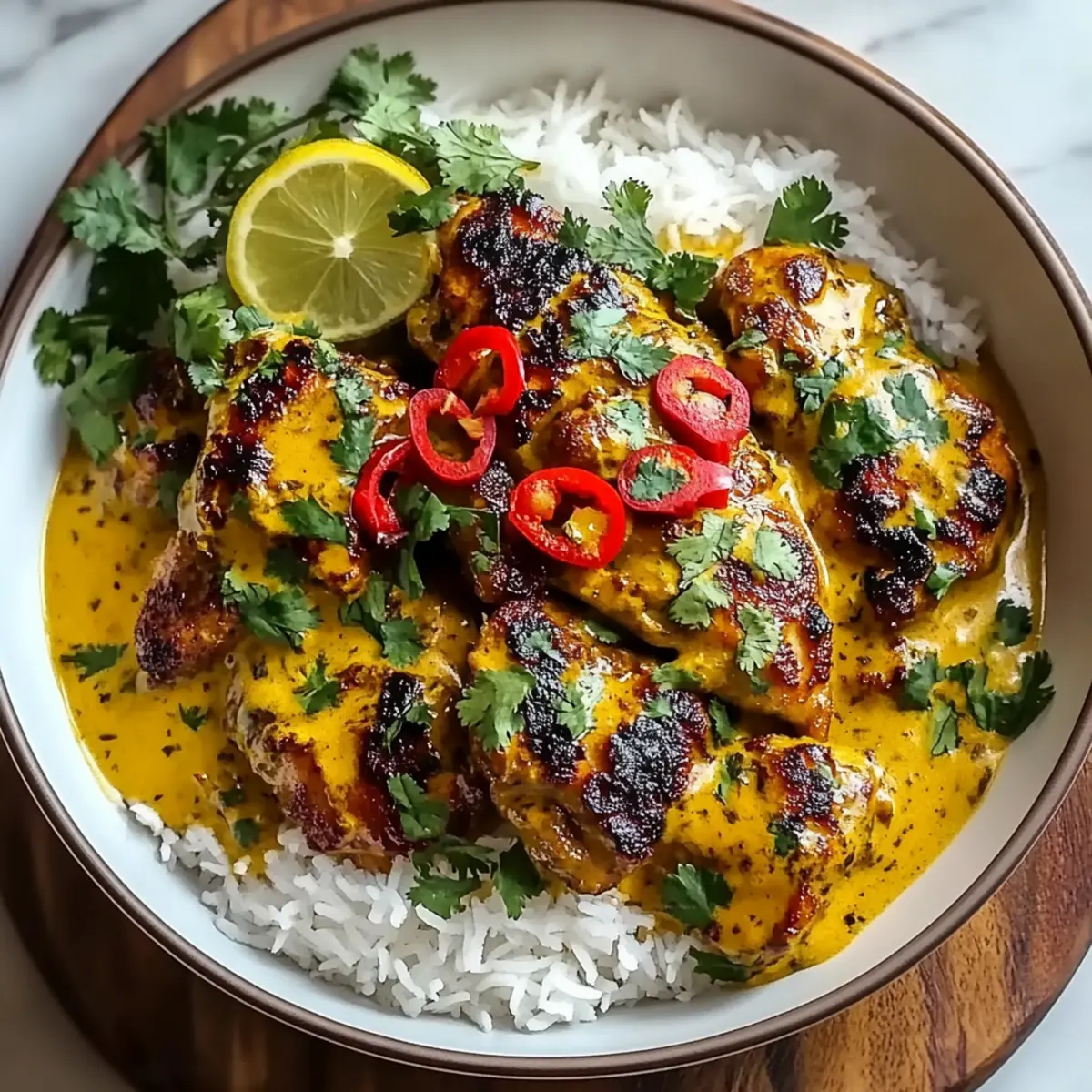 Savory Spicy Brazilian Coconut Chicken