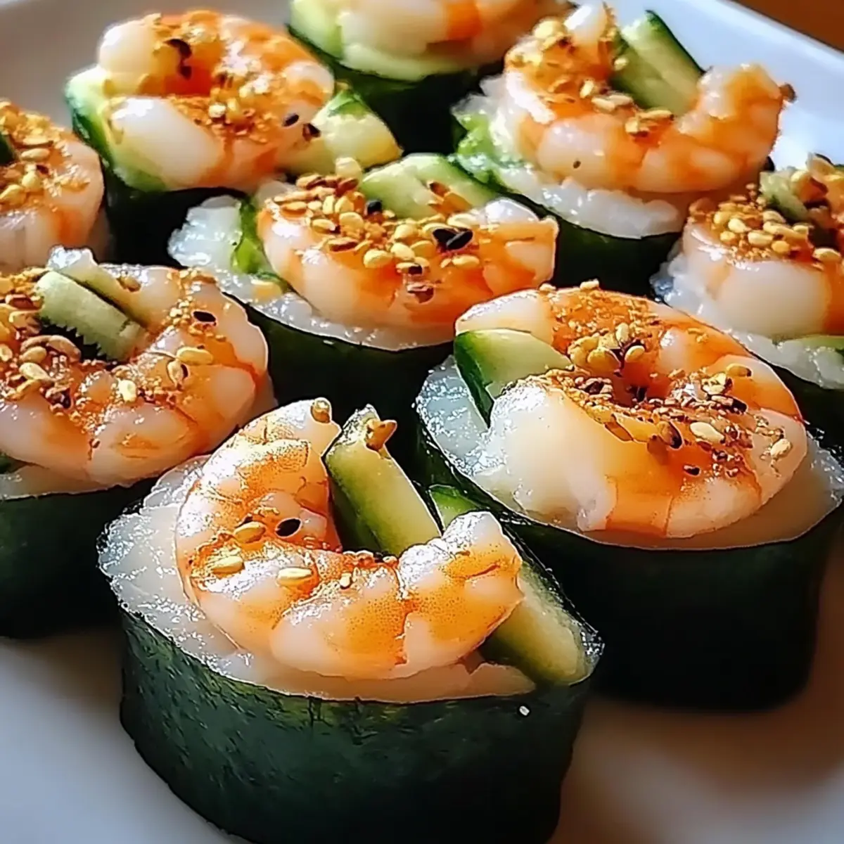 Shrimp Sushi Boats