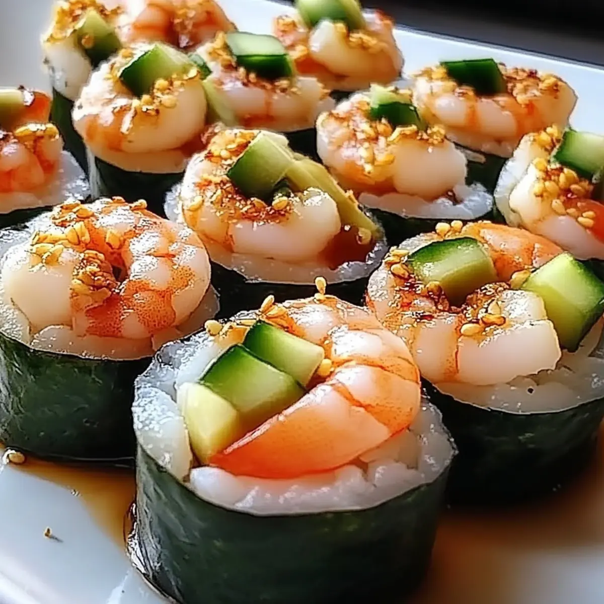 Shrimp Sushi Boats