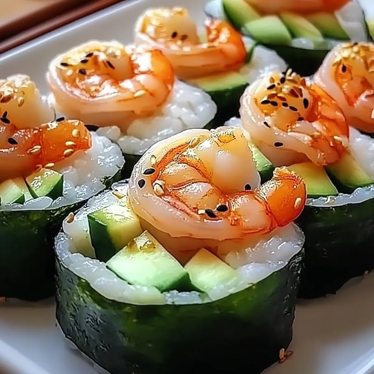 Shrimp Sushi Boats