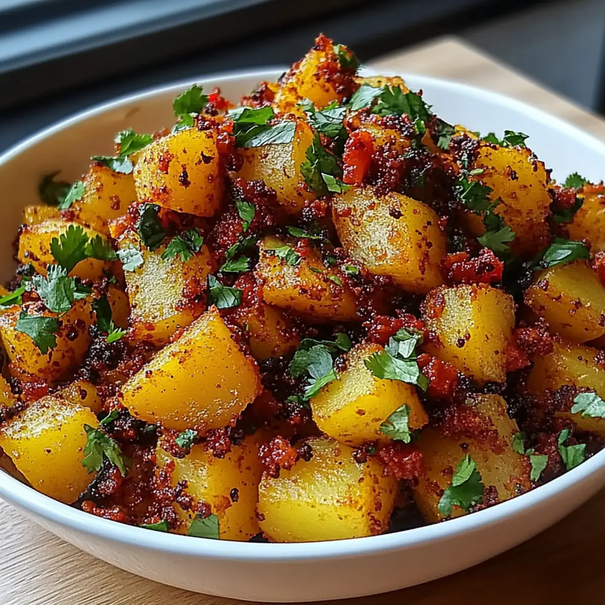 Spicy Mexican-Style Street Potatoes