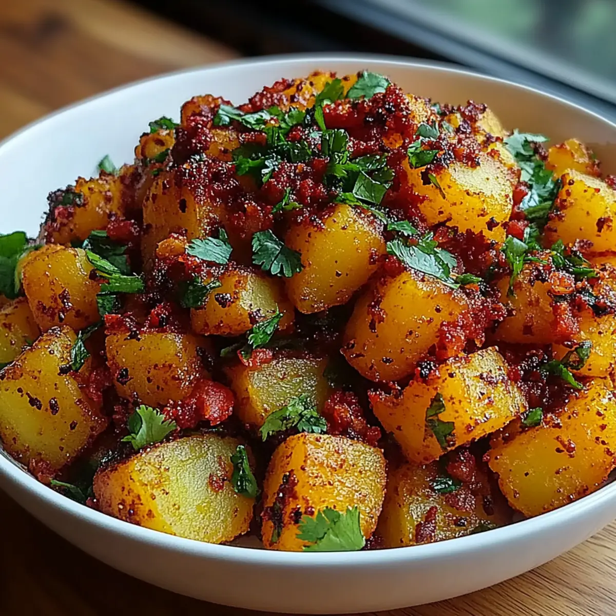 Spicy Mexican-Style Street Potatoes