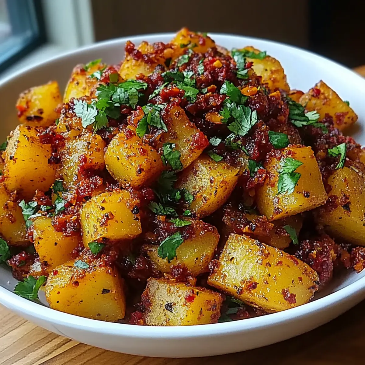 Spicy Mexican-Style Street Potatoes