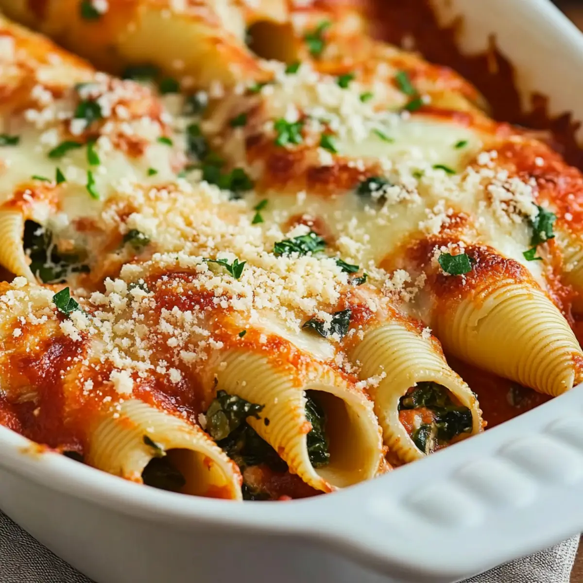Spinach Stuffed Shells