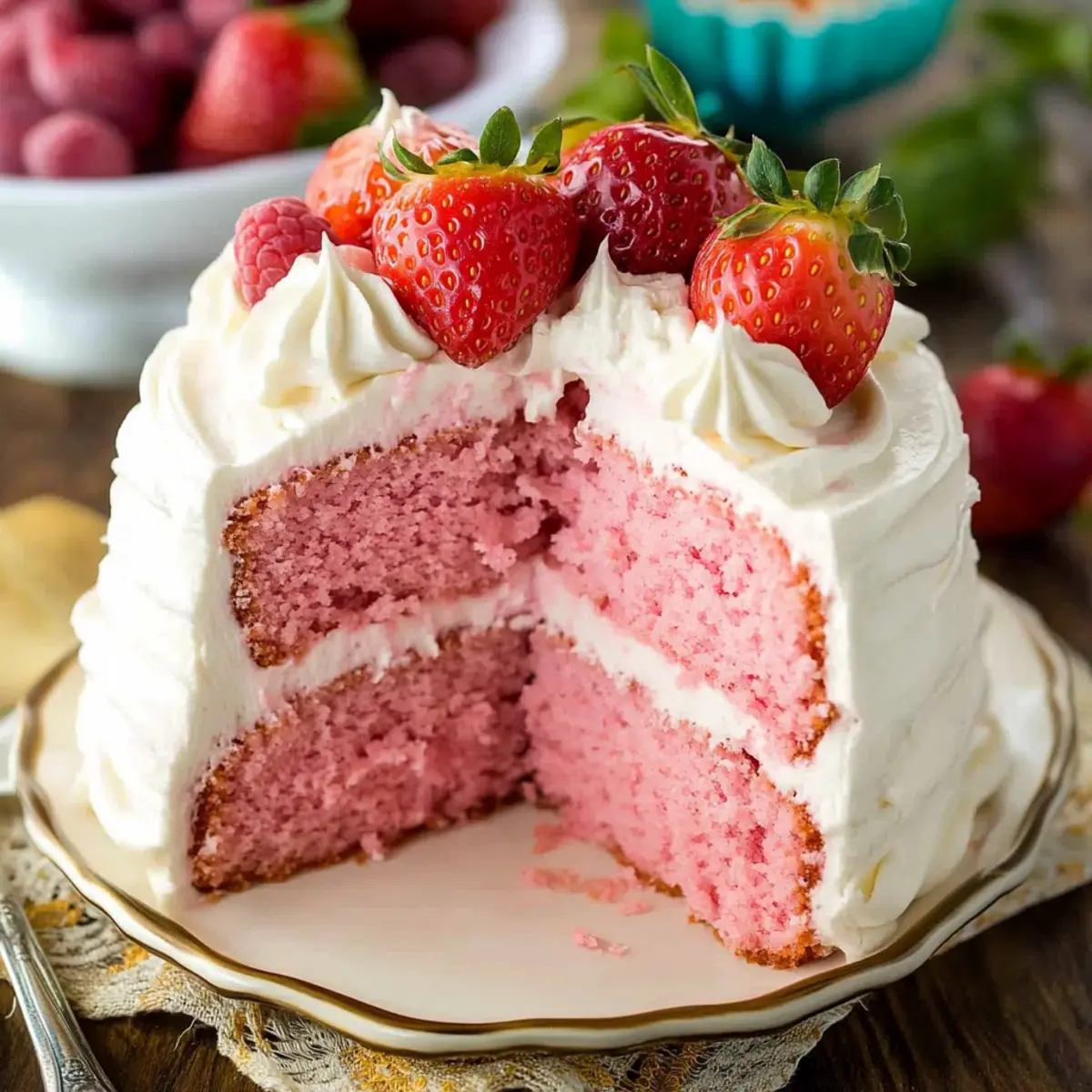 Strawberry Cake