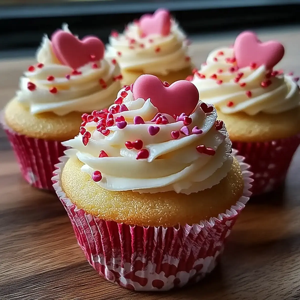Valentine Themed Cupcakes