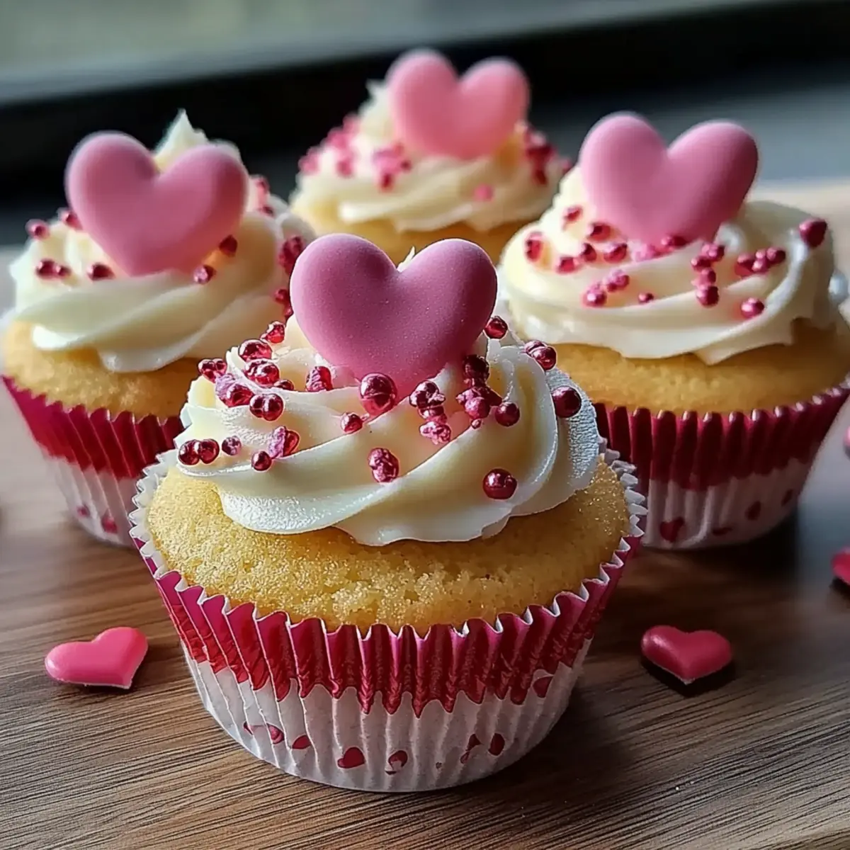 Valentine Themed Cupcakes