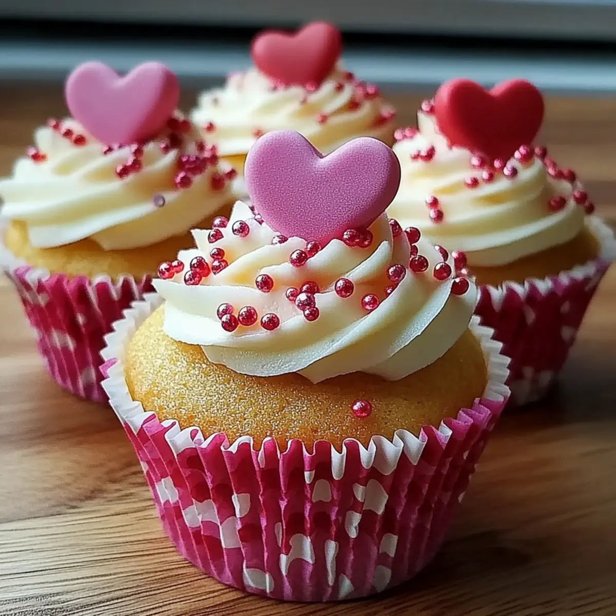 Valentine Themed Cupcakes