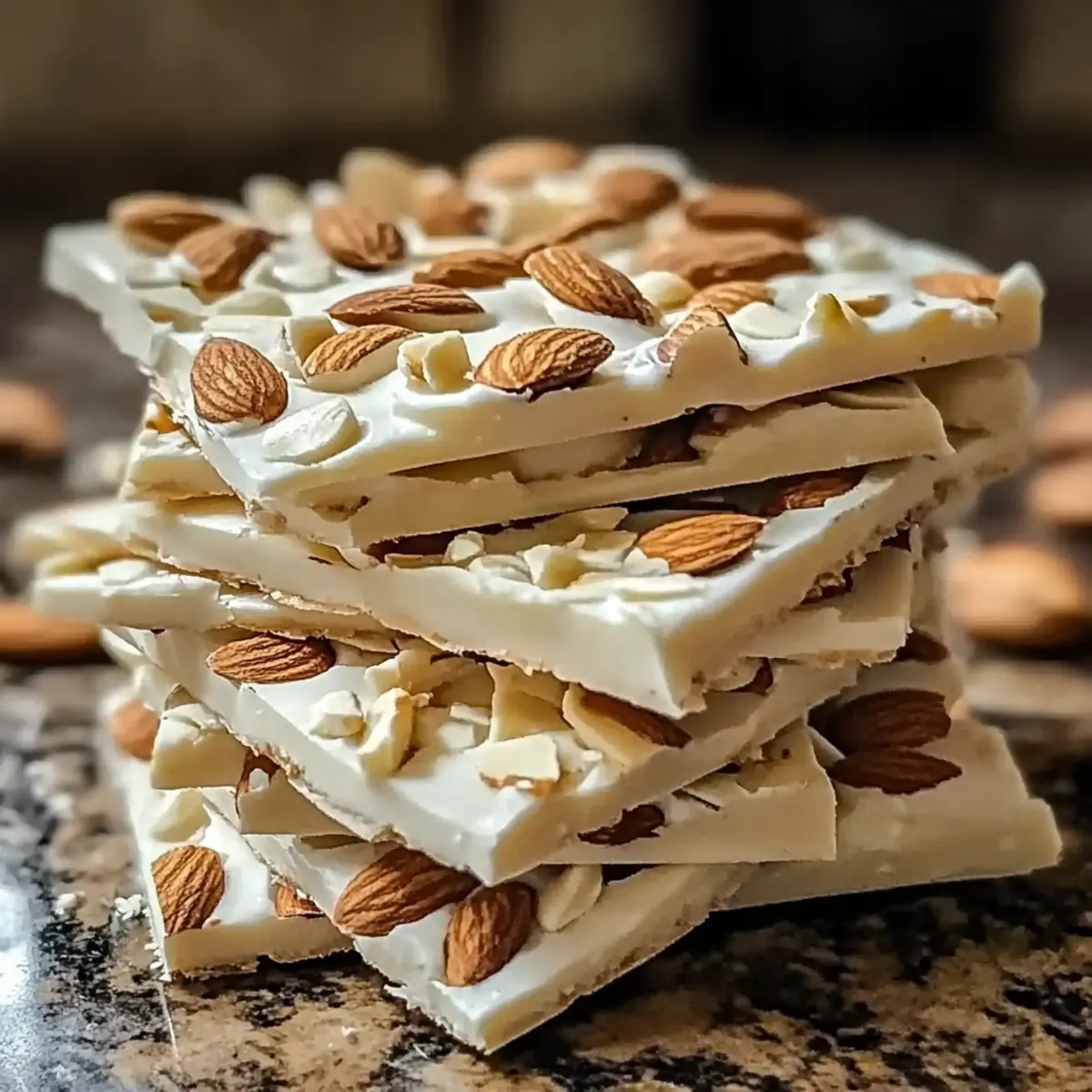 Almond Vanilla Yogurt Bark