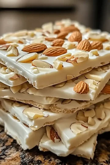 Almond Vanilla Yogurt Bark