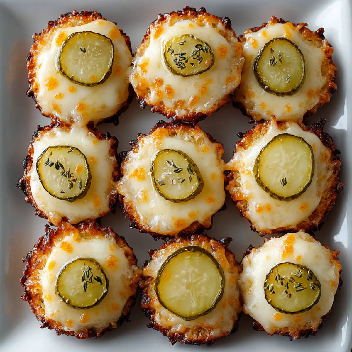 Cheesy Ritz Pickle Bites