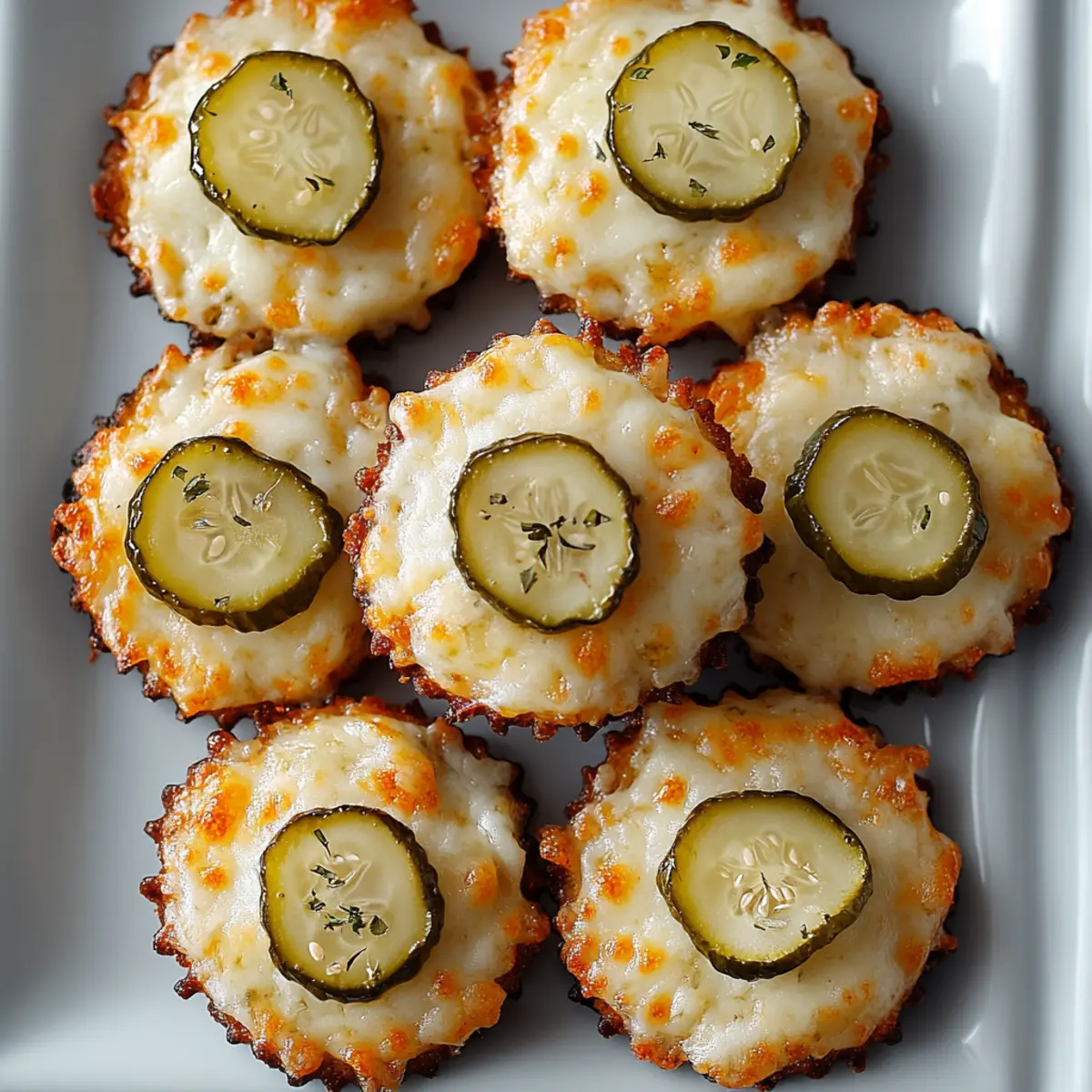 Cheesy Ritz Pickle Bites