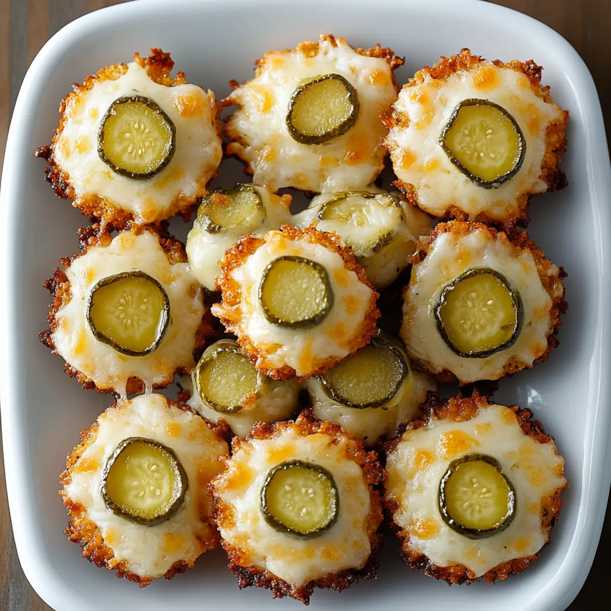 Cheesy Ritz Pickle Bites