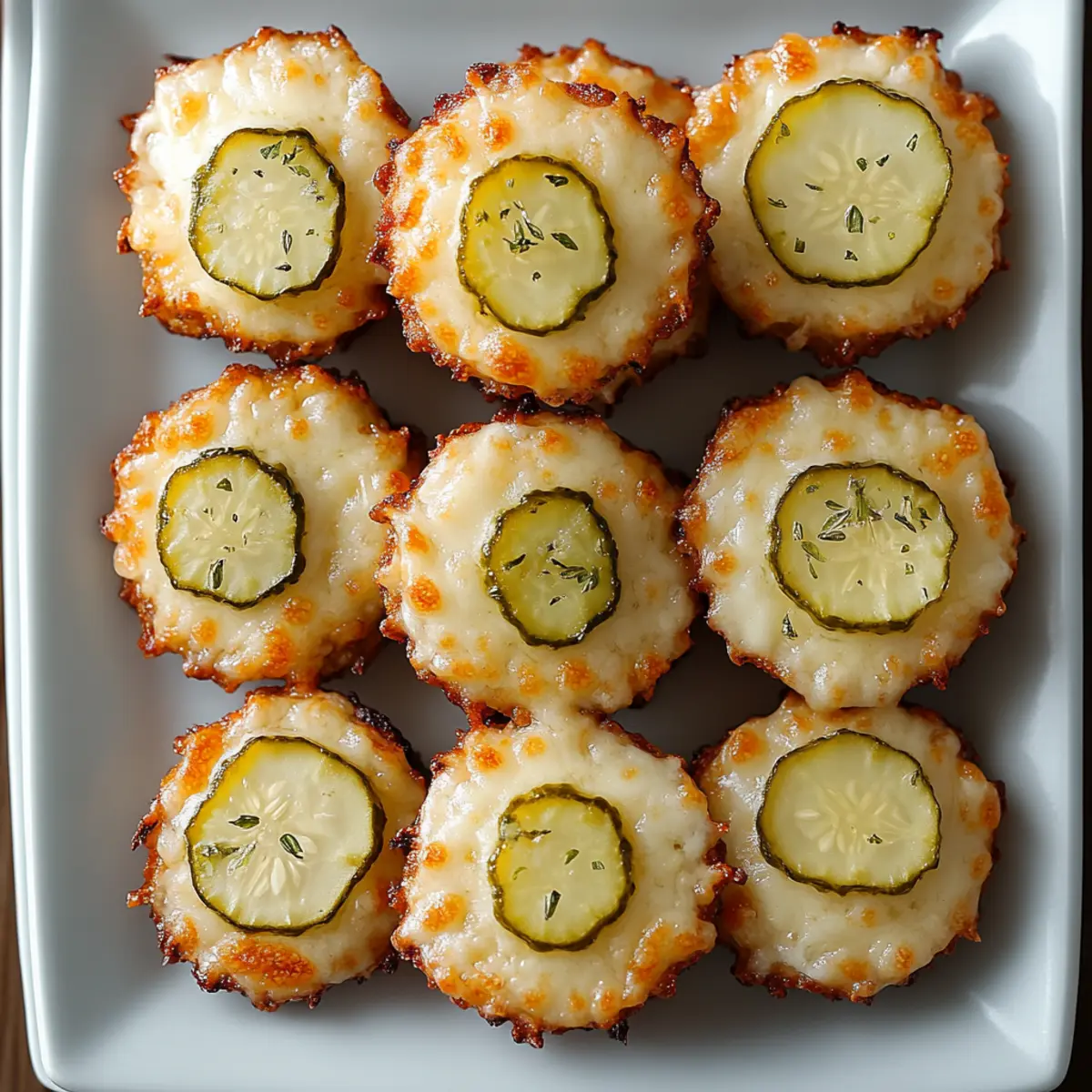 Cheesy Ritz Pickle Bites