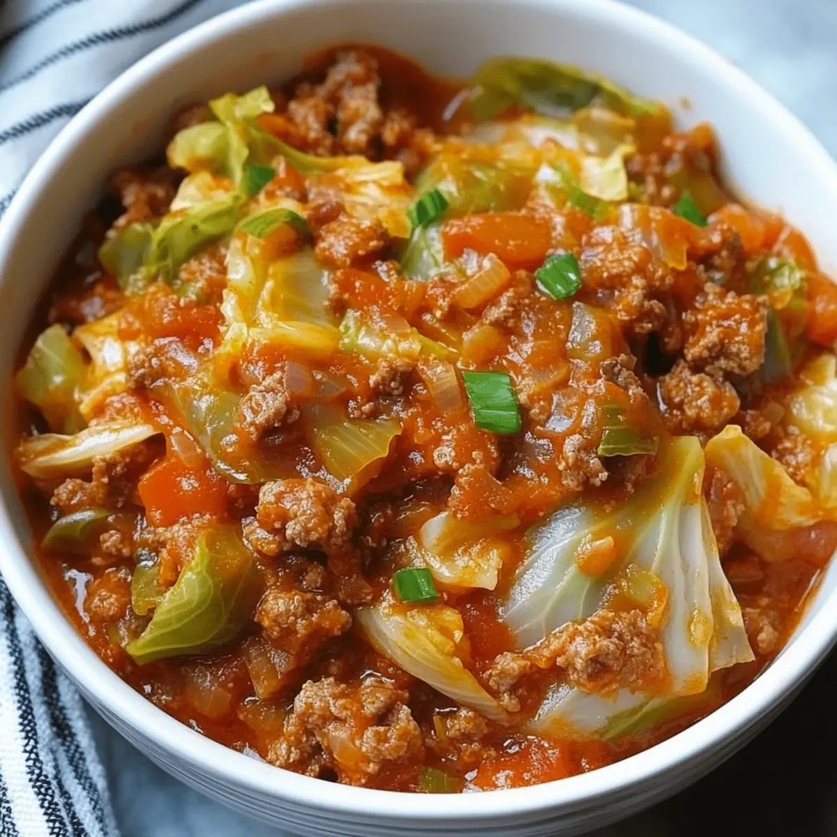 Crockpot Cabbage Roll Casserole