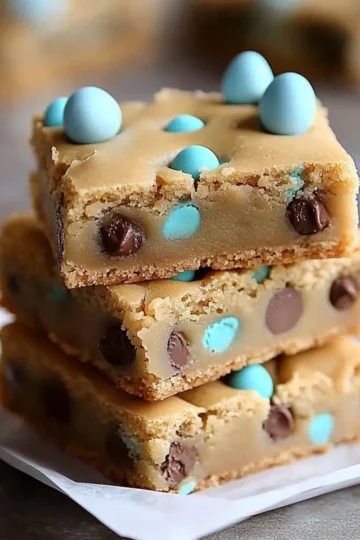 Easter Cake Mix Cookie Bars
