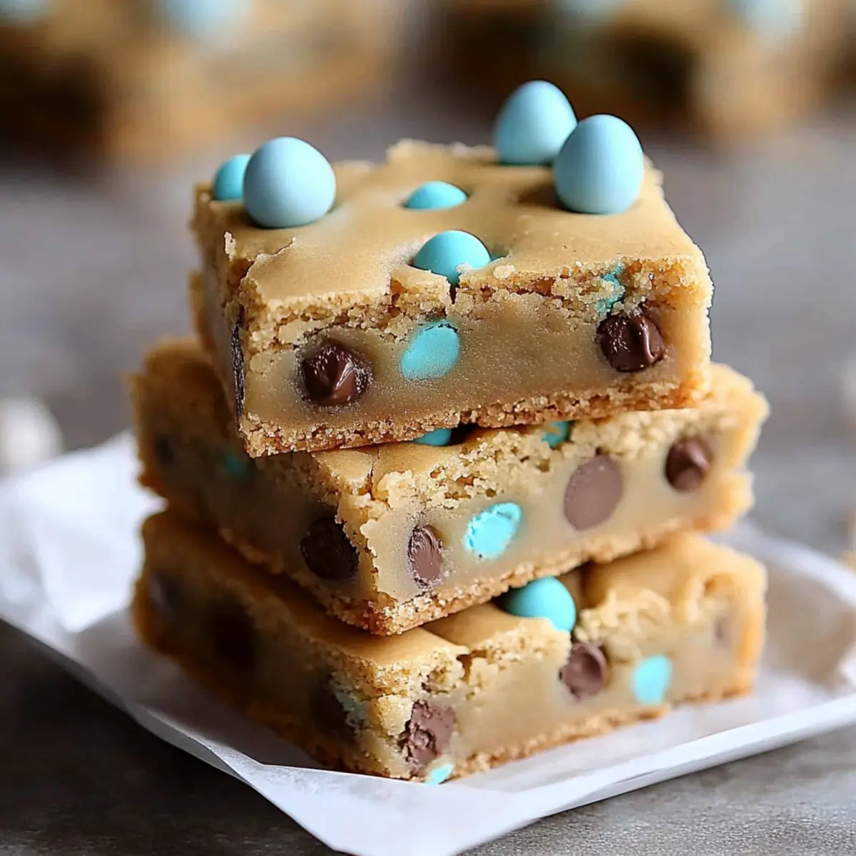 Easter Cake Mix Cookie Bars