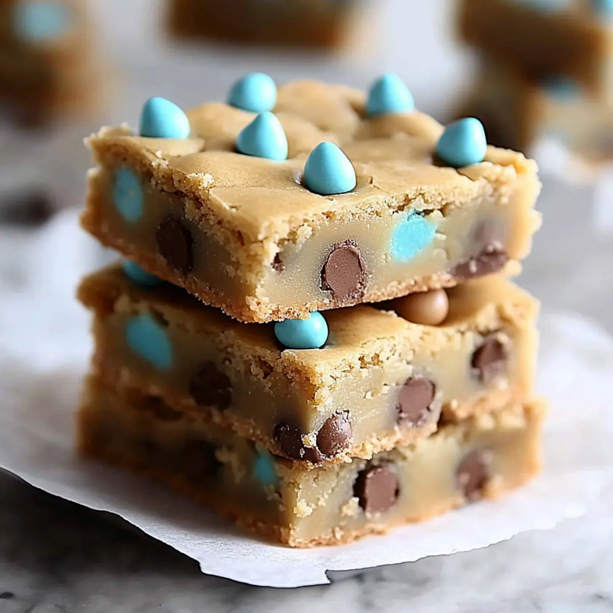 Easter Cake Mix Cookie Bars
