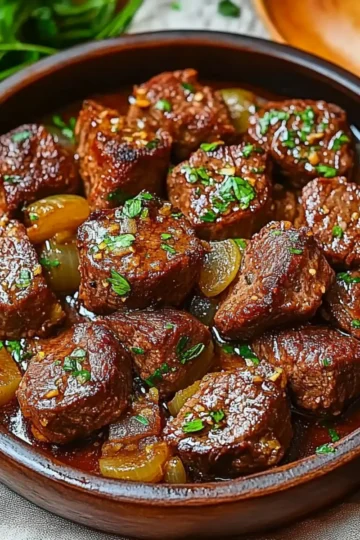 Garlic Butter Steak Bites