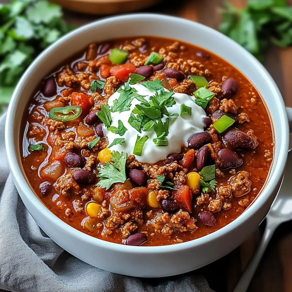 High Protein Chili