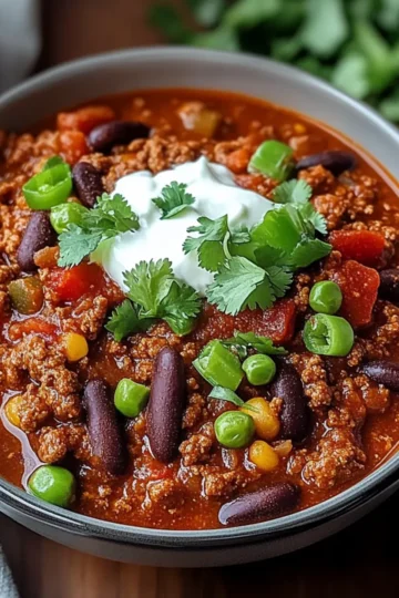 High Protein Chili