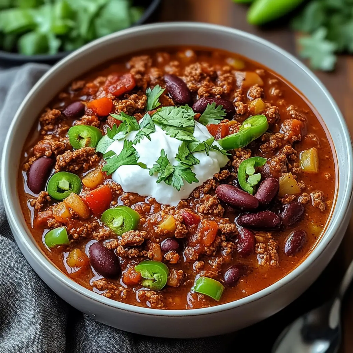 High Protein Chili