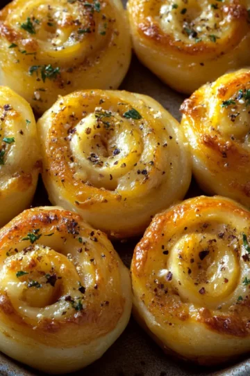 Higher Protein Garlic Swirls