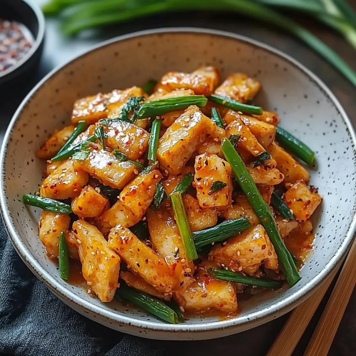 Korean Fish Cake Stir Fry