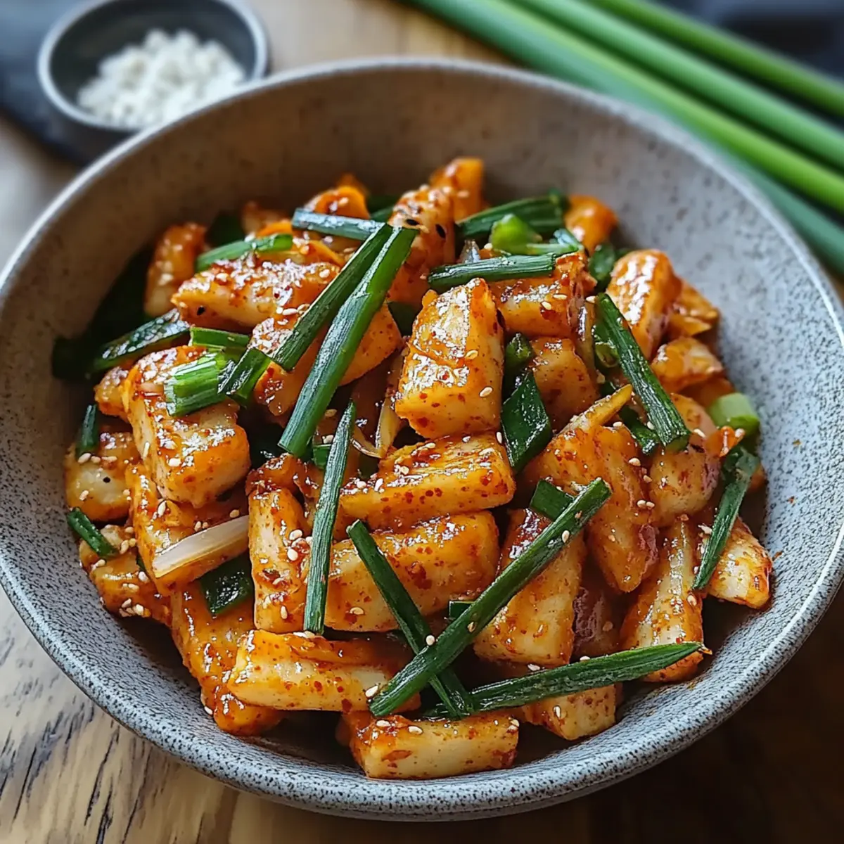 Korean Fish Cake Stir Fry