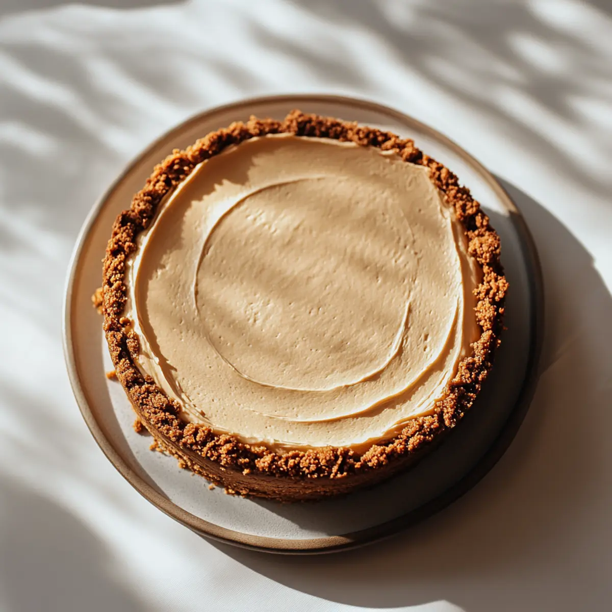 No-Bake Biscoff Cheesecake