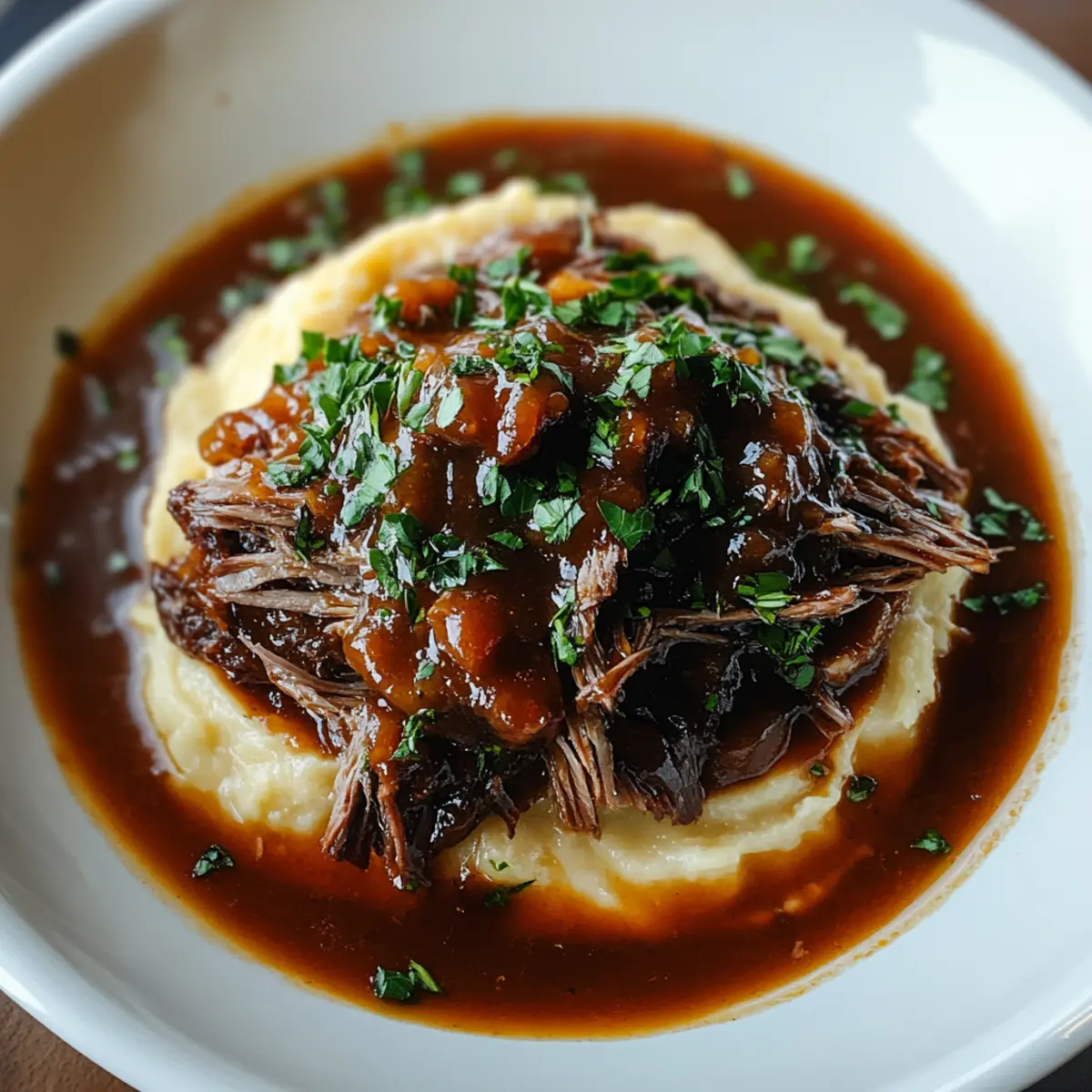 Saucy Shredded Brisket