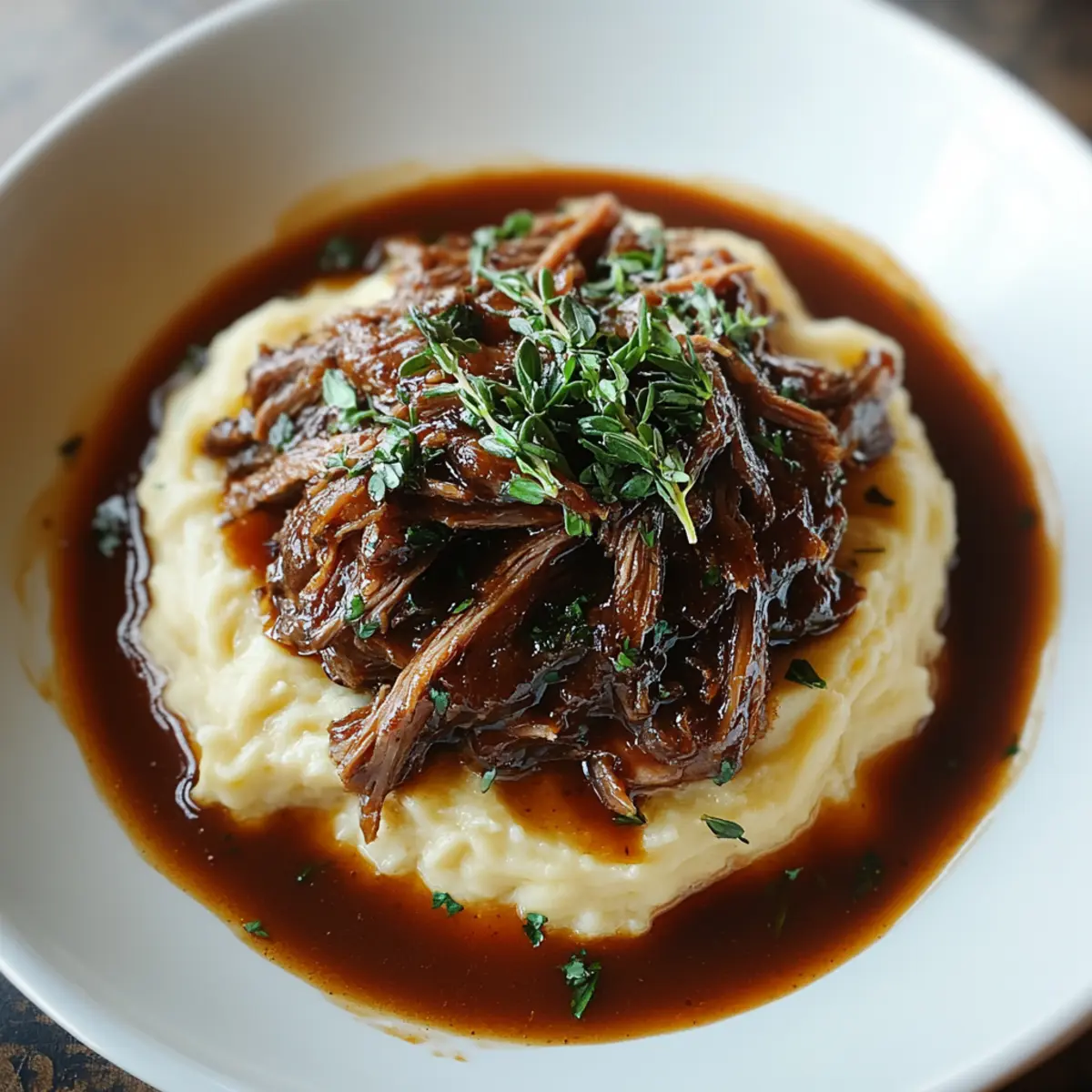 Saucy Shredded Brisket