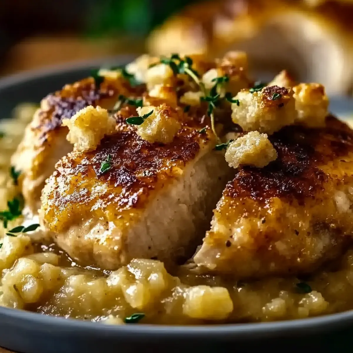 Slow Cooker Chicken with Stuffing