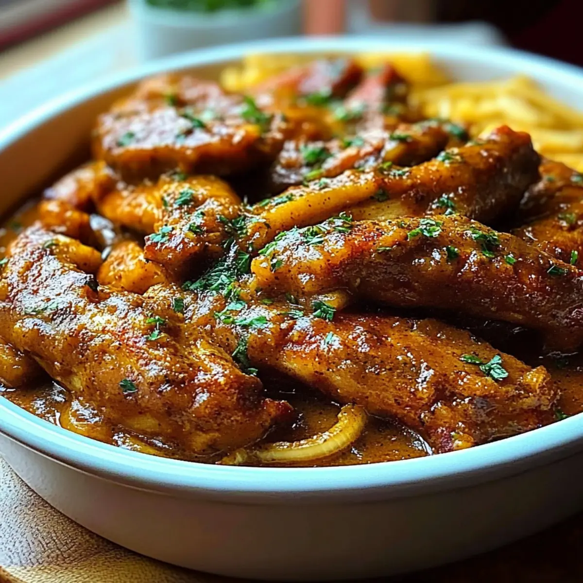 Smothered Turkey Wings with Gravy