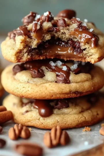 Turtle Pudding Cookies