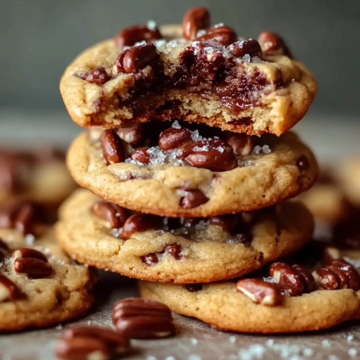 Turtle Pudding Cookies