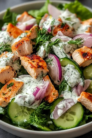 Tzatziki Chicken Salad