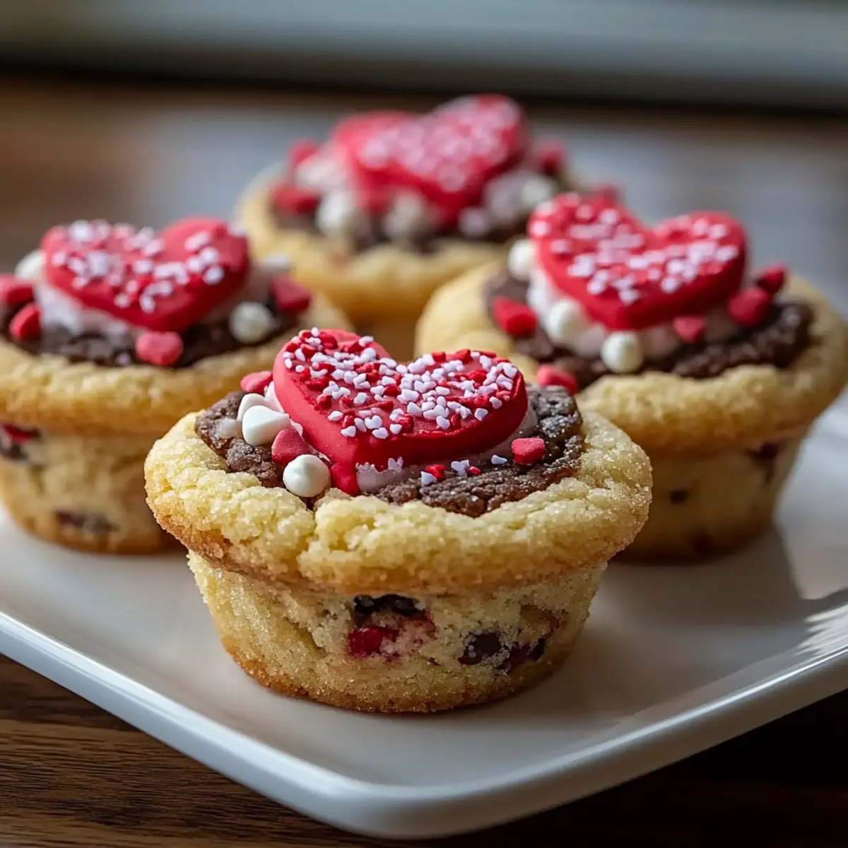 Valentine's Day Cookie Cups